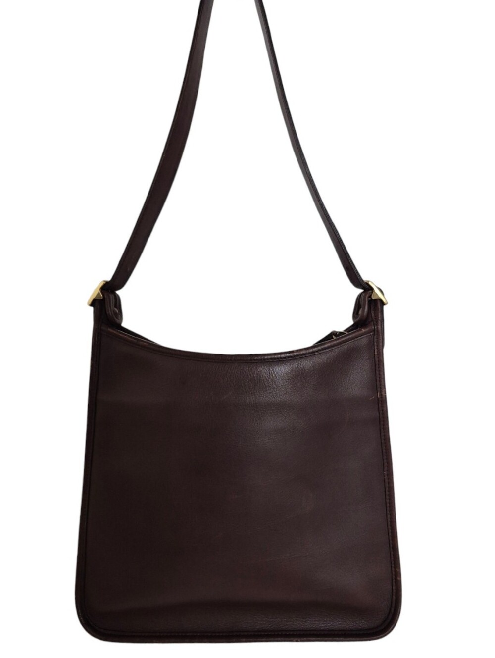 Coach Dark Brown Leather USA Shoulder Bag